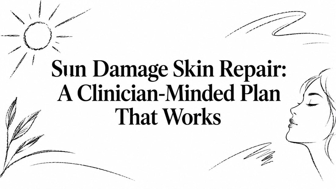 Sun Damage Skin Repair: A Clinician-Minded Plan That Works