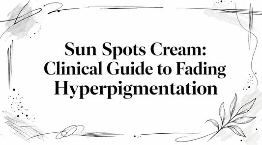 Sun Spots Cream: Clinical Guide to Fading Hyperpigmentation