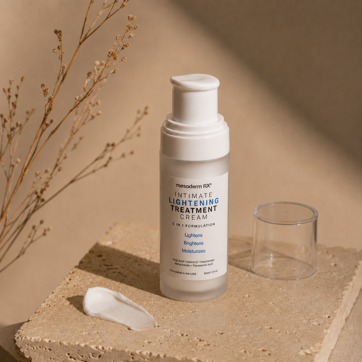 Intimate Skin Lightening Cream for Under Arms, Inner Thighs & Private Area