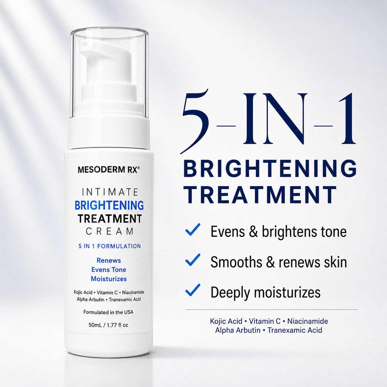 Intimate Skin Brightening Cream for Under Arms, Inner Thighs & Private Area