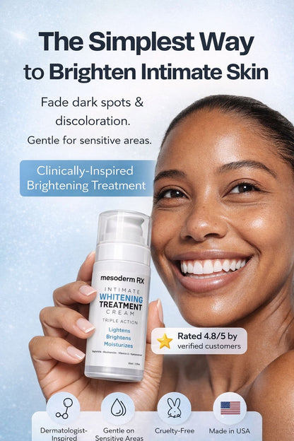 Intimate Skin Lightening Cream for Under Arms, Inner Thighs & Private Area