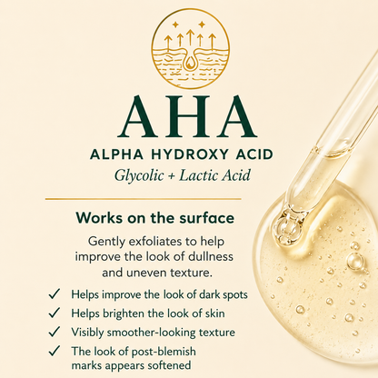 AHA + BHA + PHA Skin Brightening Serum 30ml