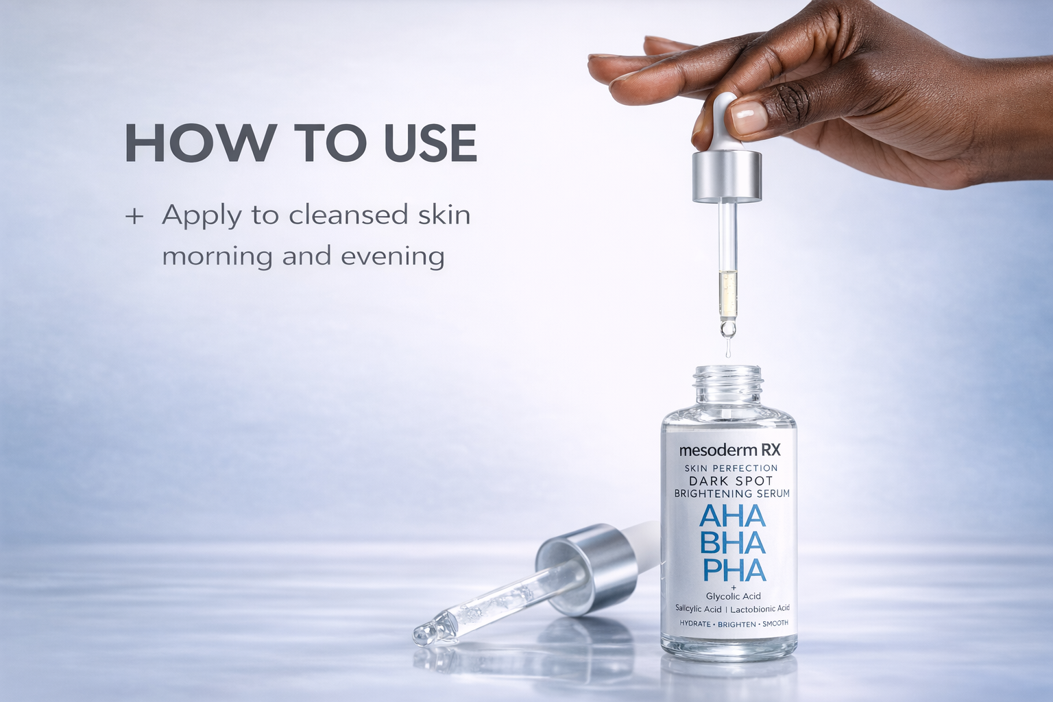 AHA + BHA + PHA Skin Brightening Serum 30ml – Mesoderm RX