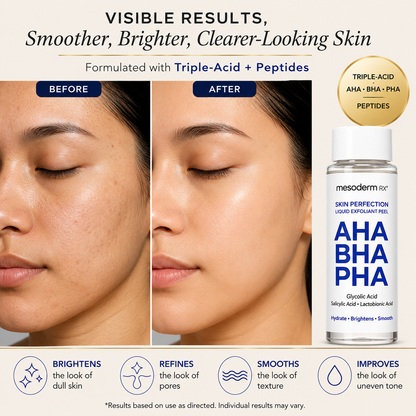 Skin Perfection Liquid Exfoliant Peel AHA BHA PHA