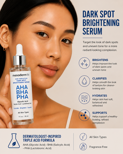 AHA + BHA + PHA Skin Brightening Serum 30ml